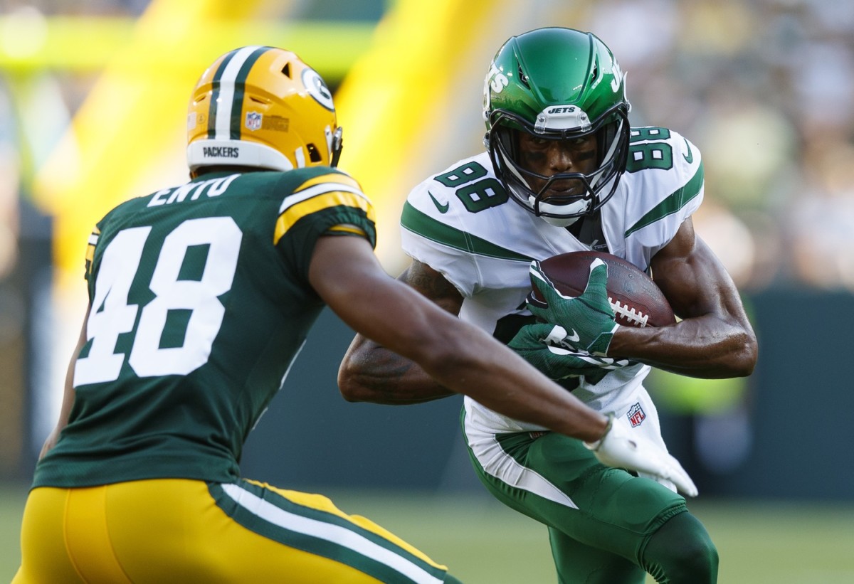 Jets WR Keelan Cole in preseason