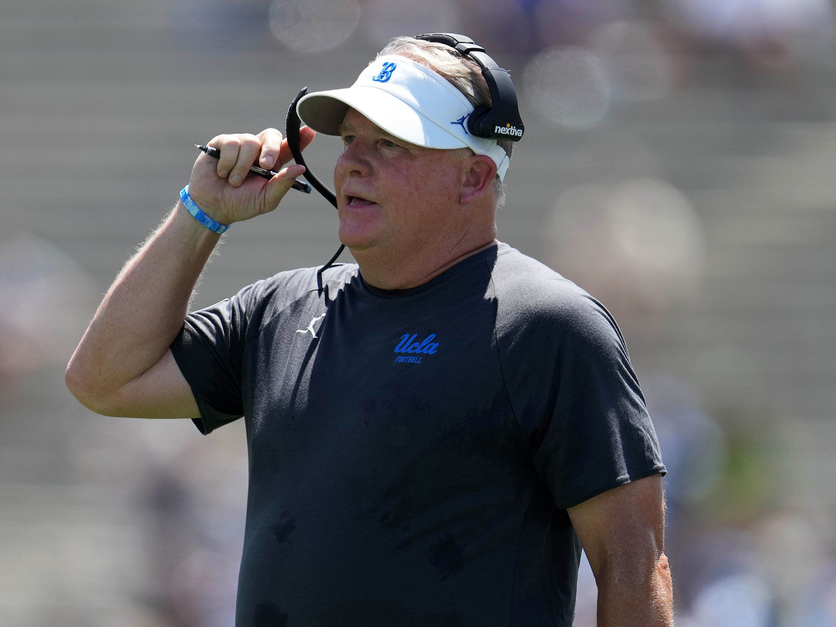 Chip Kelly while at UCLA