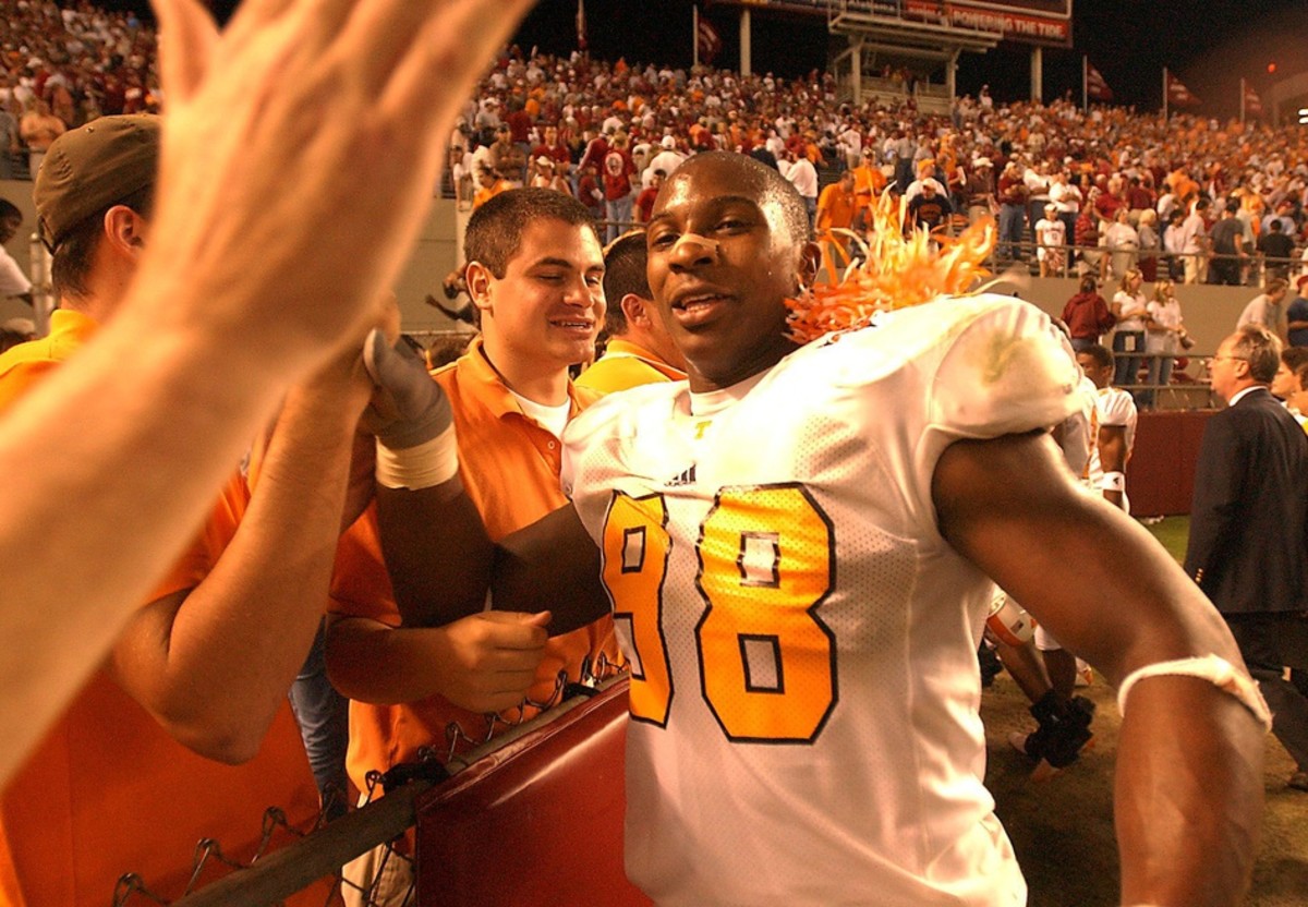 Parys Haralson at Tennessee University