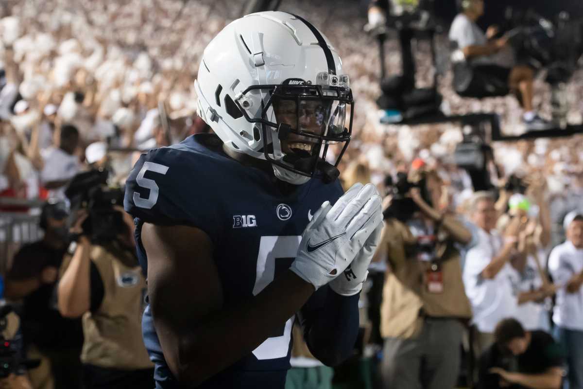 Penn State receiver Jahan Dotson (Dan Rainville/York Daily Record)
