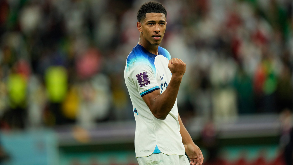 Jude Bellingham starred in England’s World Cup win over Senegal