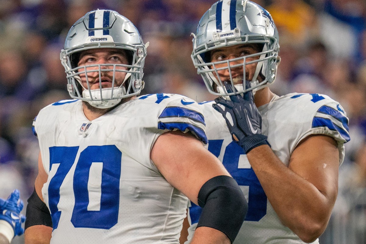 Zack Martin and Terence Steele
