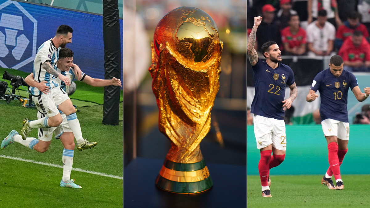 Argentina and France are playing for the 2022 World Cup title