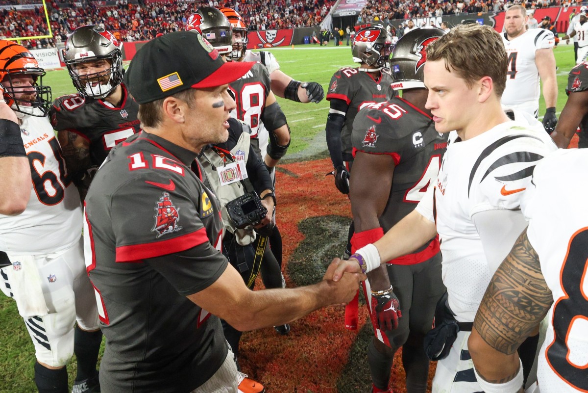 Bengals quarterback Joe Burrow handed Buccaneers quarterback Tom Brady his first loss after leading by 17 points. Brady was 89-0.