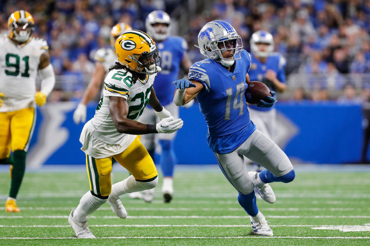 Detroit Lions wide receiver Amon-Ra St. Brown