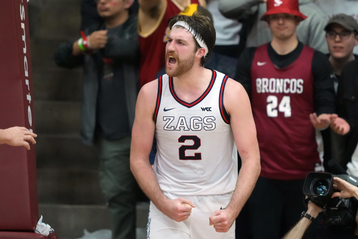 gonzaga bulldogs santa clara wcc basketball 202322