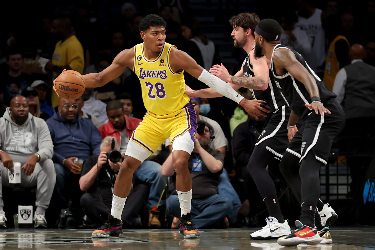 rui hachimura royce o'neale joe harris nets 1-30-23