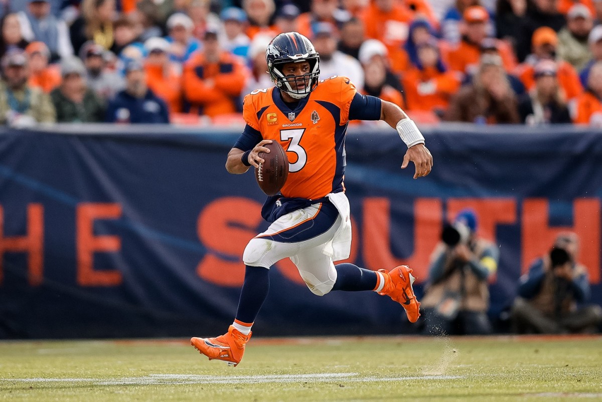 Russell Wilson was sacked 55 times in his first year with the Broncos.