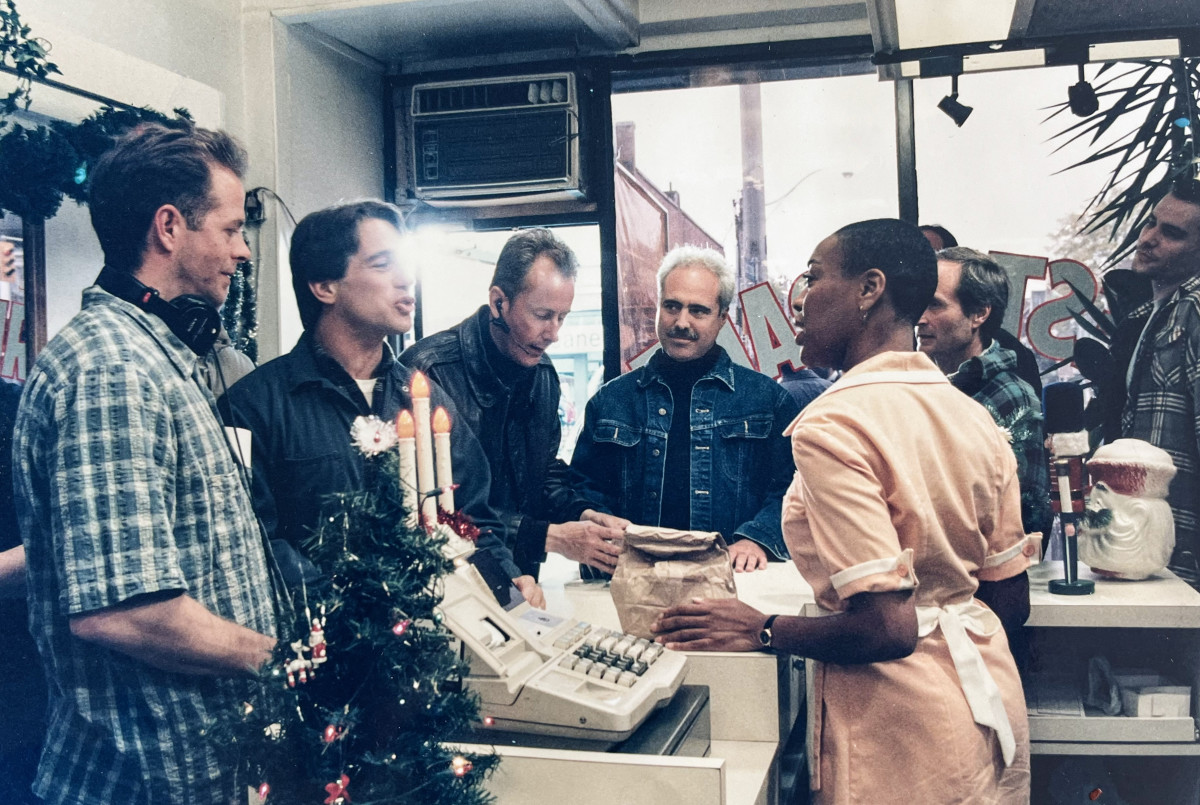Eagles owner Jeff Lurie plays a diner patron alongside Tony Danza in The Garbage Picking Field Goal Kicking Philadelphia Phenomenon
