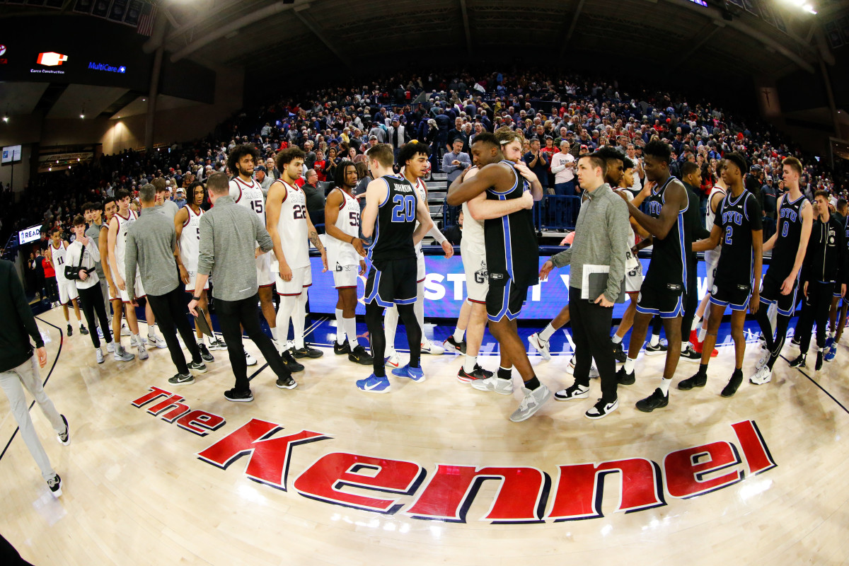Gonzaga Bulldogs BYU Cougars83