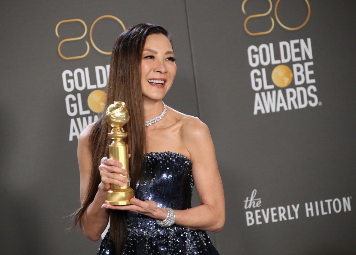 Michelle Yeoh, Golden Globes, Best Actress in a Motion Picture Musical, “Everything Everywhere All at Once,” awards