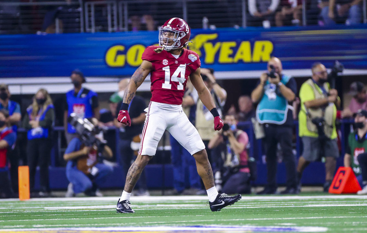 Alabama Crimson Tide defensive back Brian Branch