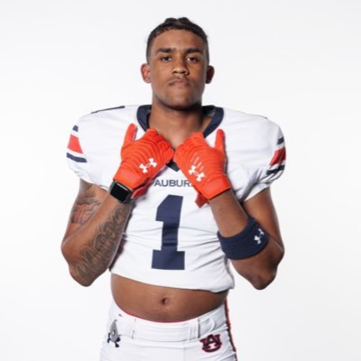 Picture of Caleb Burton In Auburn Gear