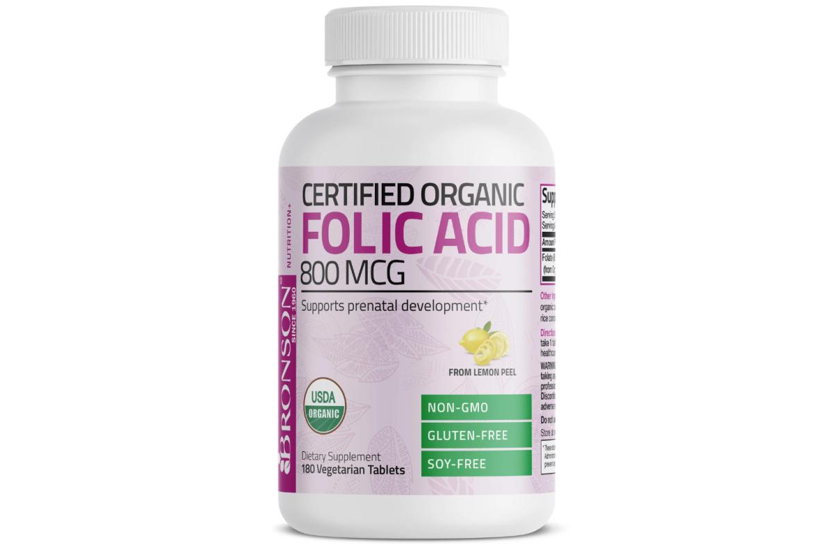 Bronson Organic Folic Acid