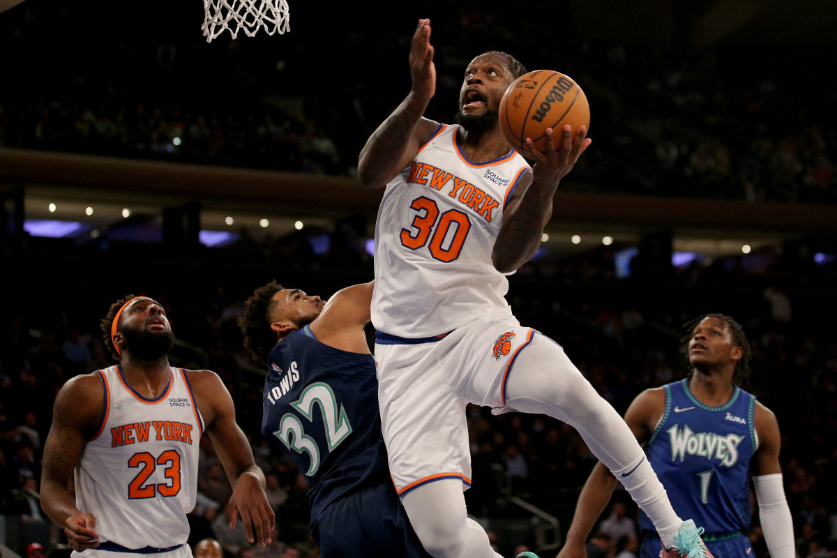 Julius Randle Karl-Anthony Towns Timberwolves