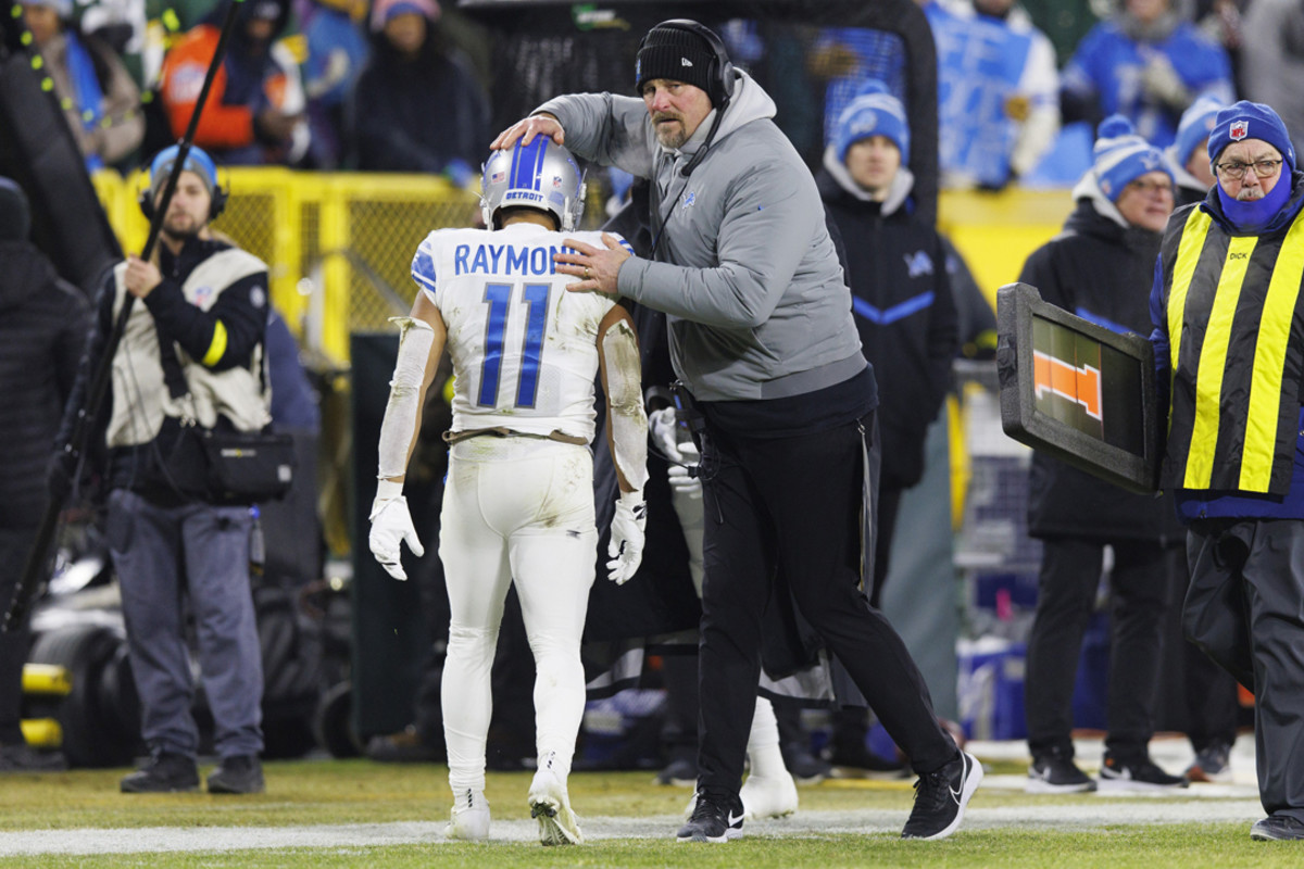 Detroit Lions wide receiver Kalif Raymond