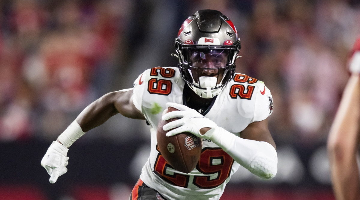 Tampa Bay Buccaneers running back Rachaad White