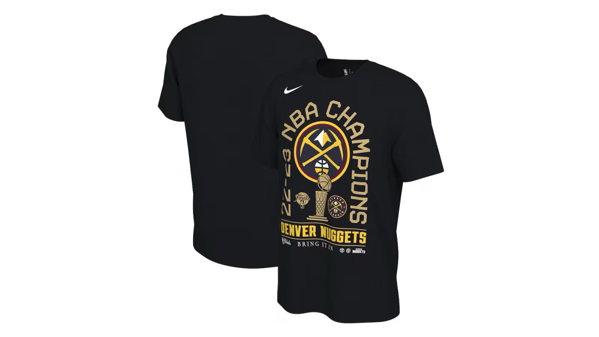 Denver Nuggets Nike 2023 NBA Finals Champions Locker Room T-Shirt 