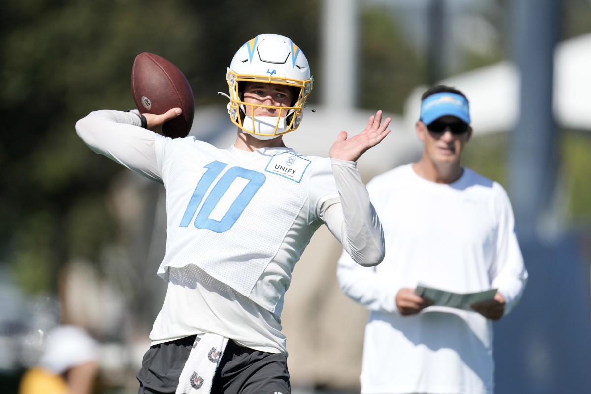 Chargers quarterback Justin Herbert