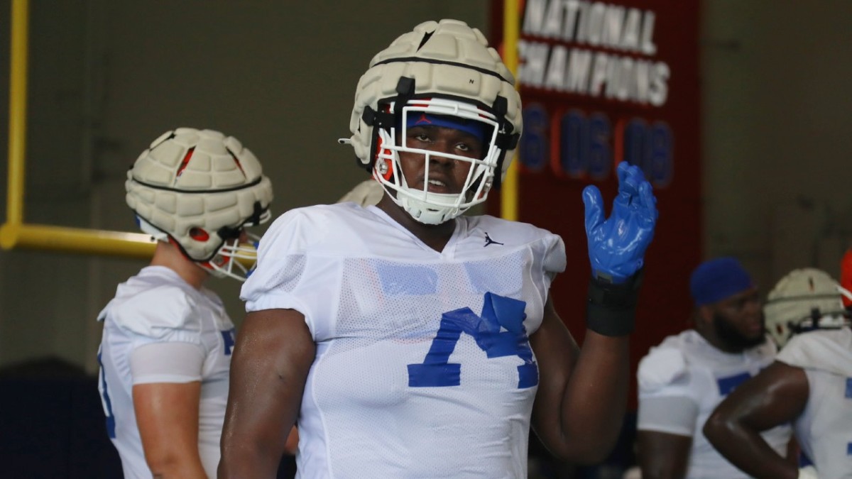 Florida Gators OL Lyndell Hudson Jr.