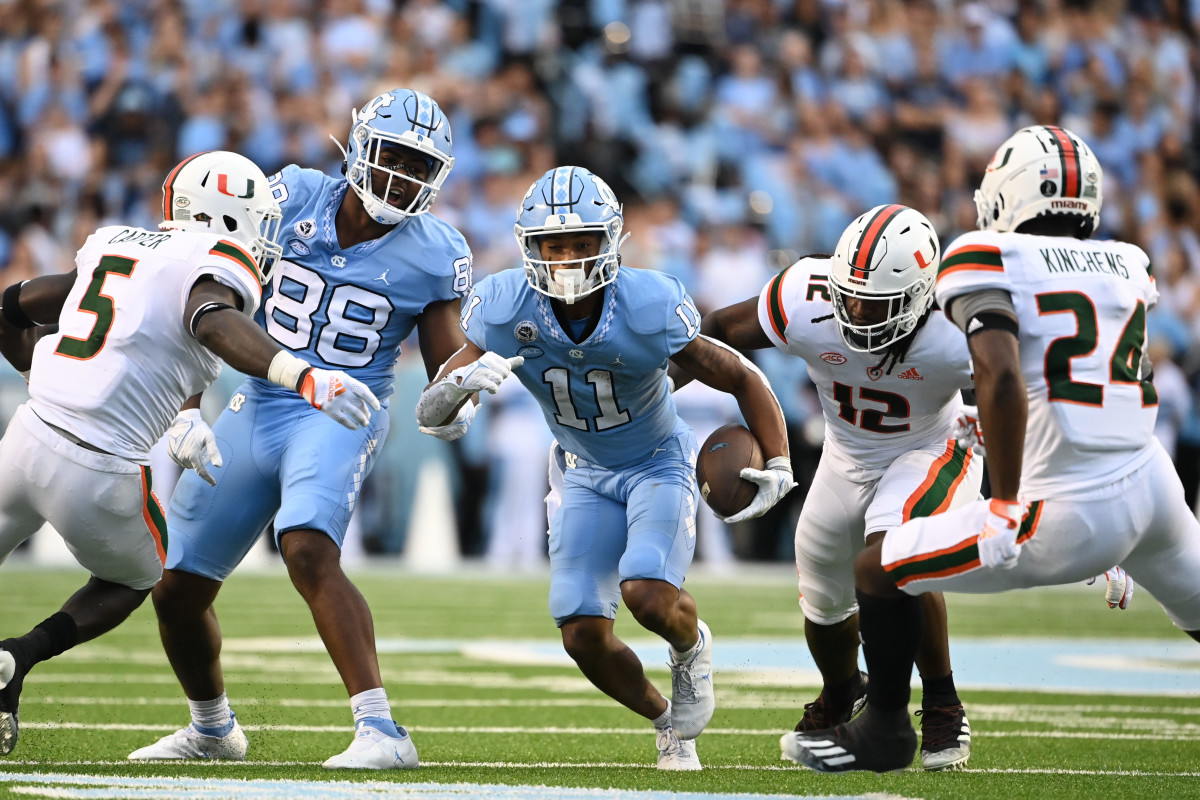 Few players in college football were as productive and versatile as Josh Downs was in the 2021 season. 