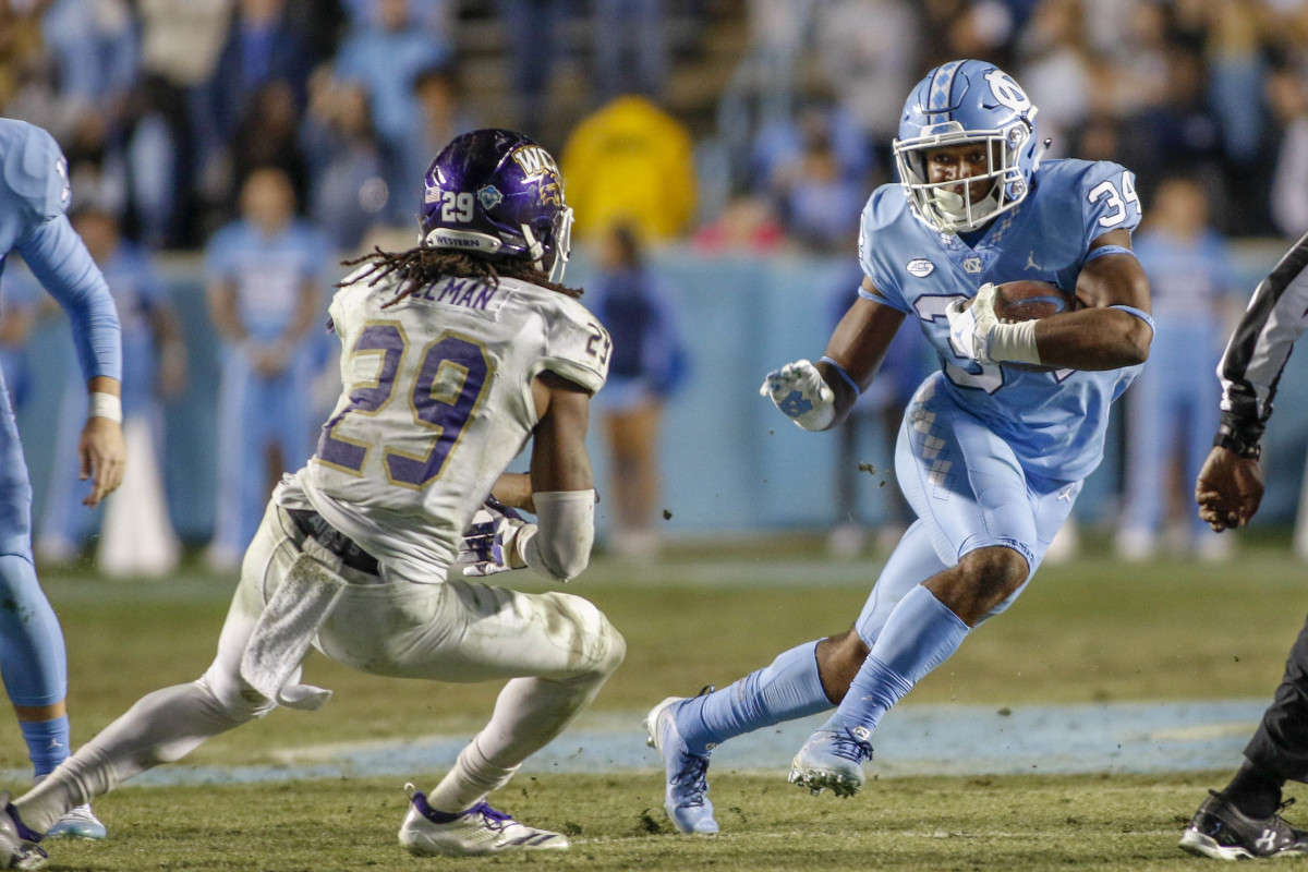 North Carolina running back British Brooks