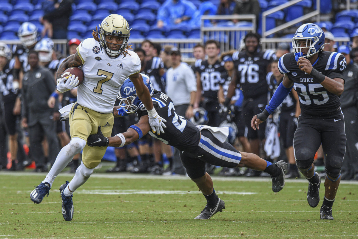 Georgia Tech Wide Receiver Malachi Carter