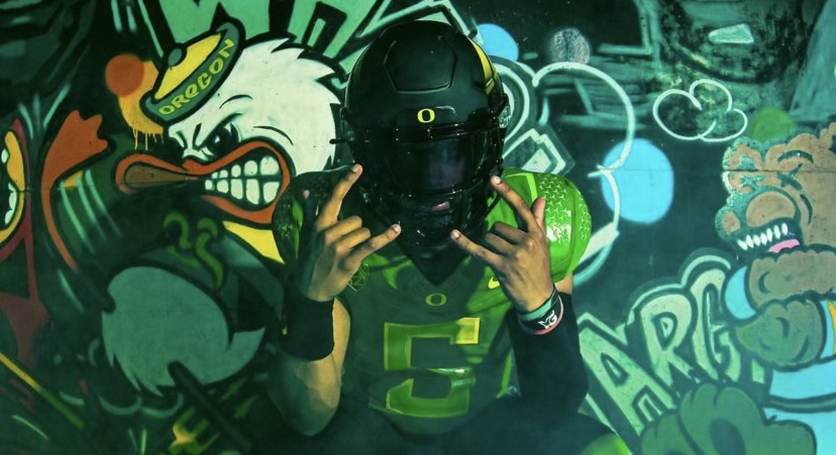 Dante Moore Oregon Visit