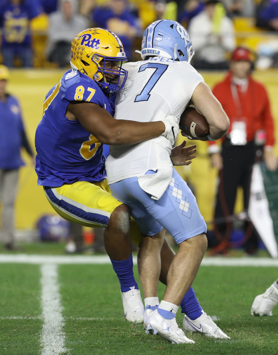 Pittsburgh Defensive End Habakkuk Baldonado