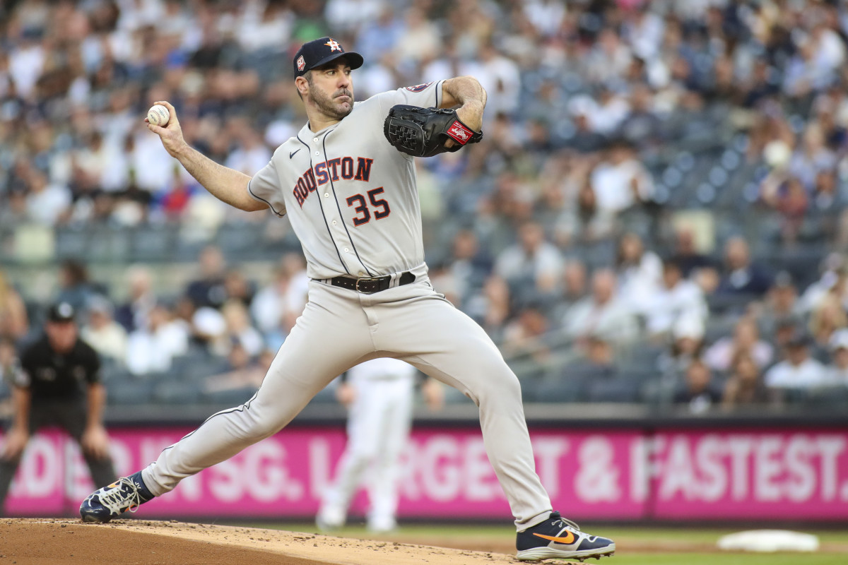 Houston Astros pitcher Justin Verlander.