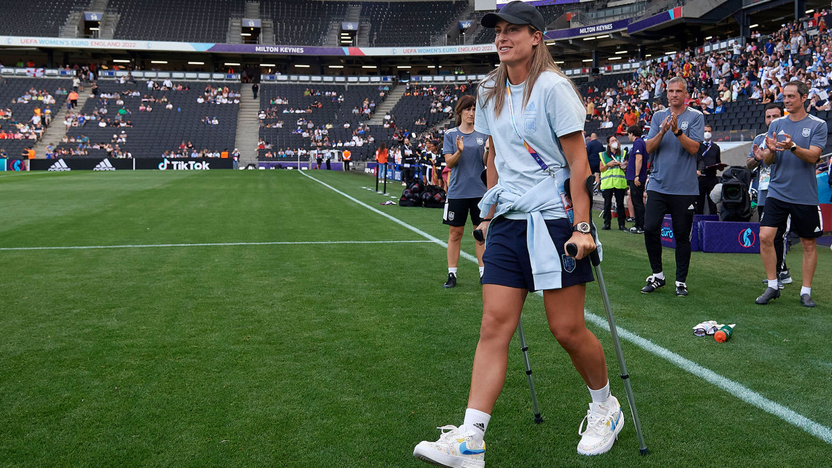 Alexia Putellas is out for Spain with a torn ACL