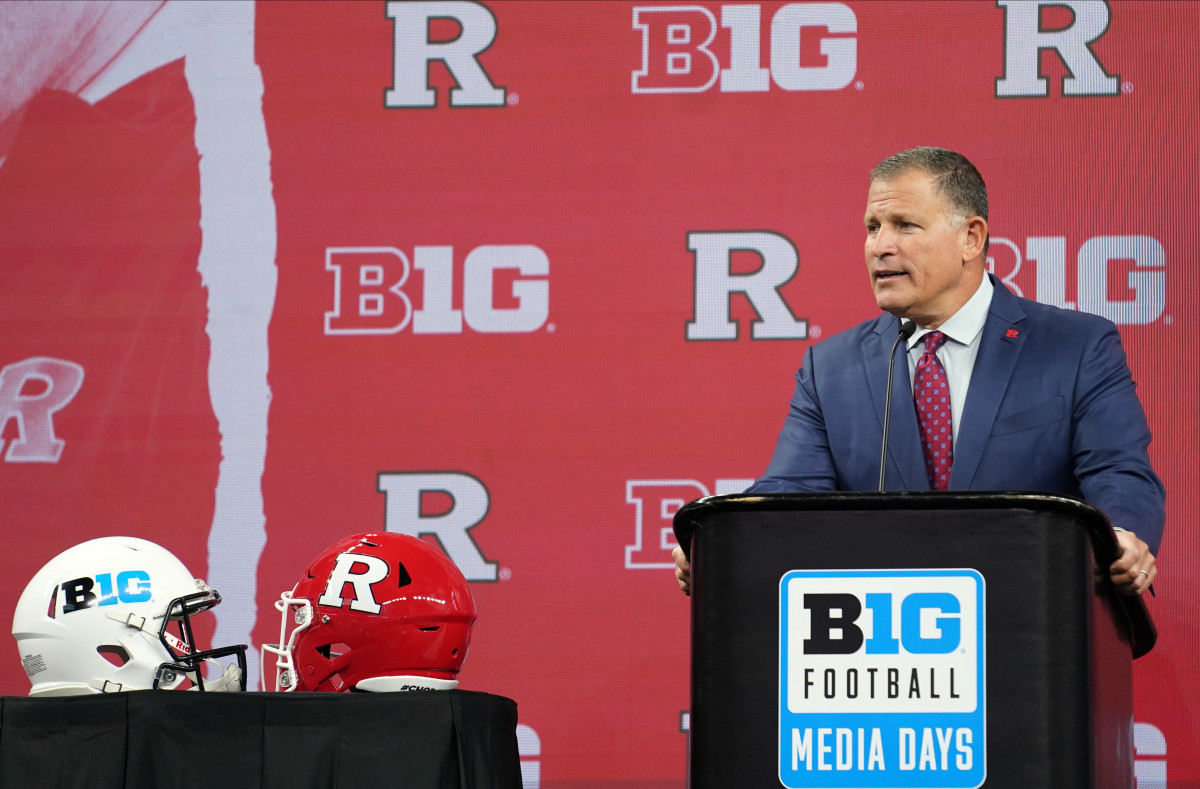 Rutgers head coach Greg Schiano