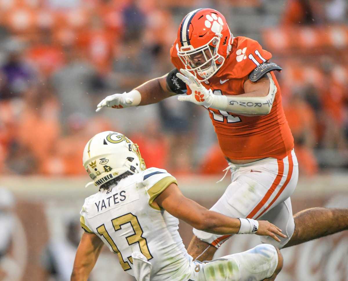 Clemson Defensive Tackle Bryan Bresee