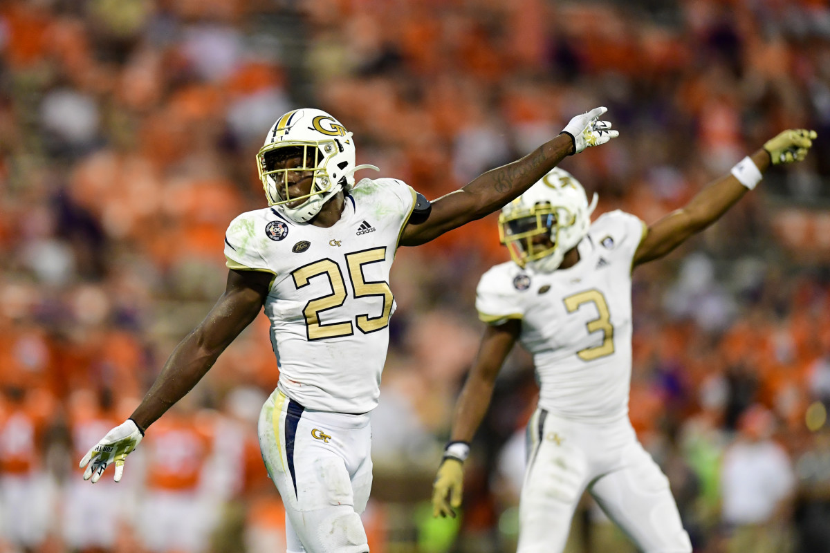 Georgia Tech Linebacker Charlie Thomas
