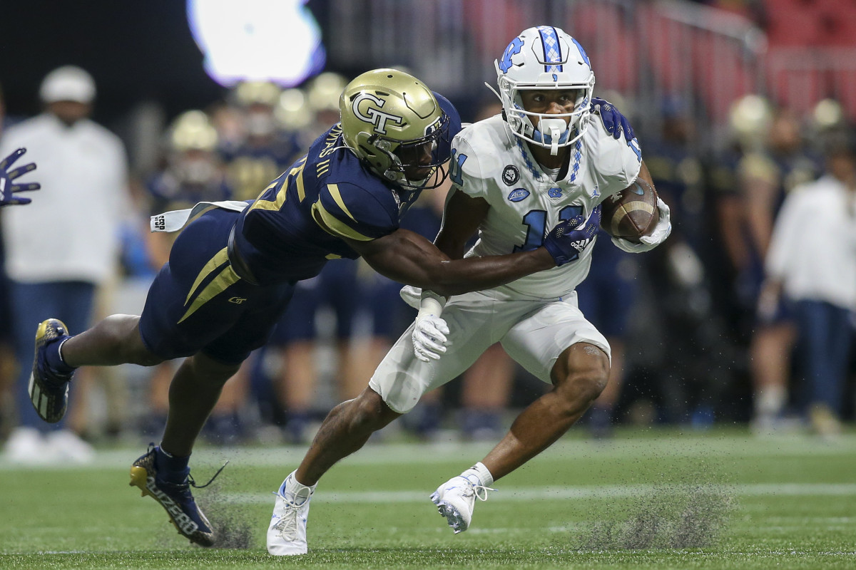Georgia Tech linebacker Charlie Thomas