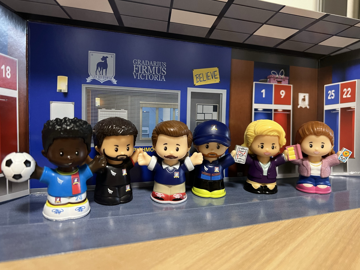 ted lasso little people collectors set