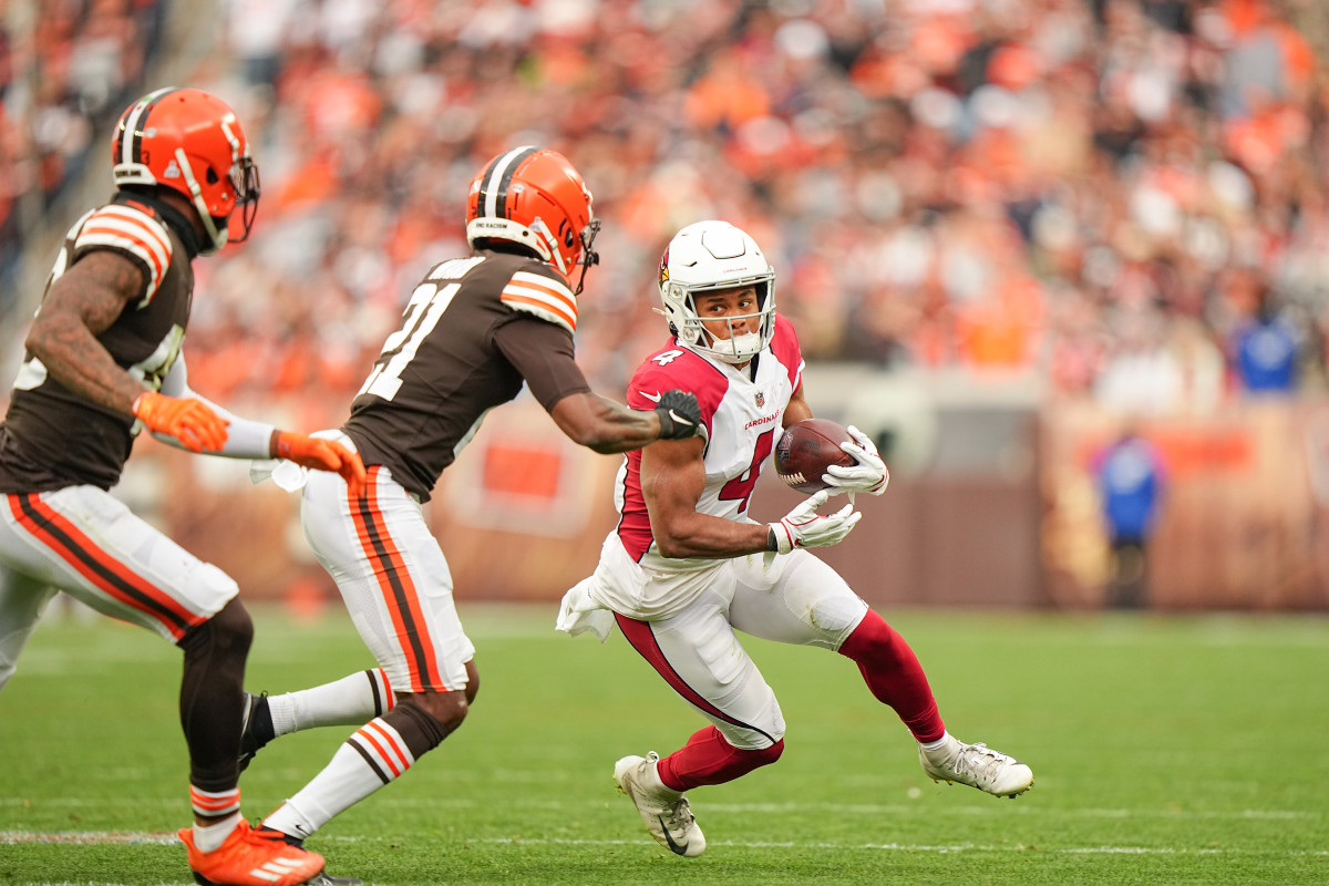 Cardinals receiver Rondale Moore is considered a fantasy breakout