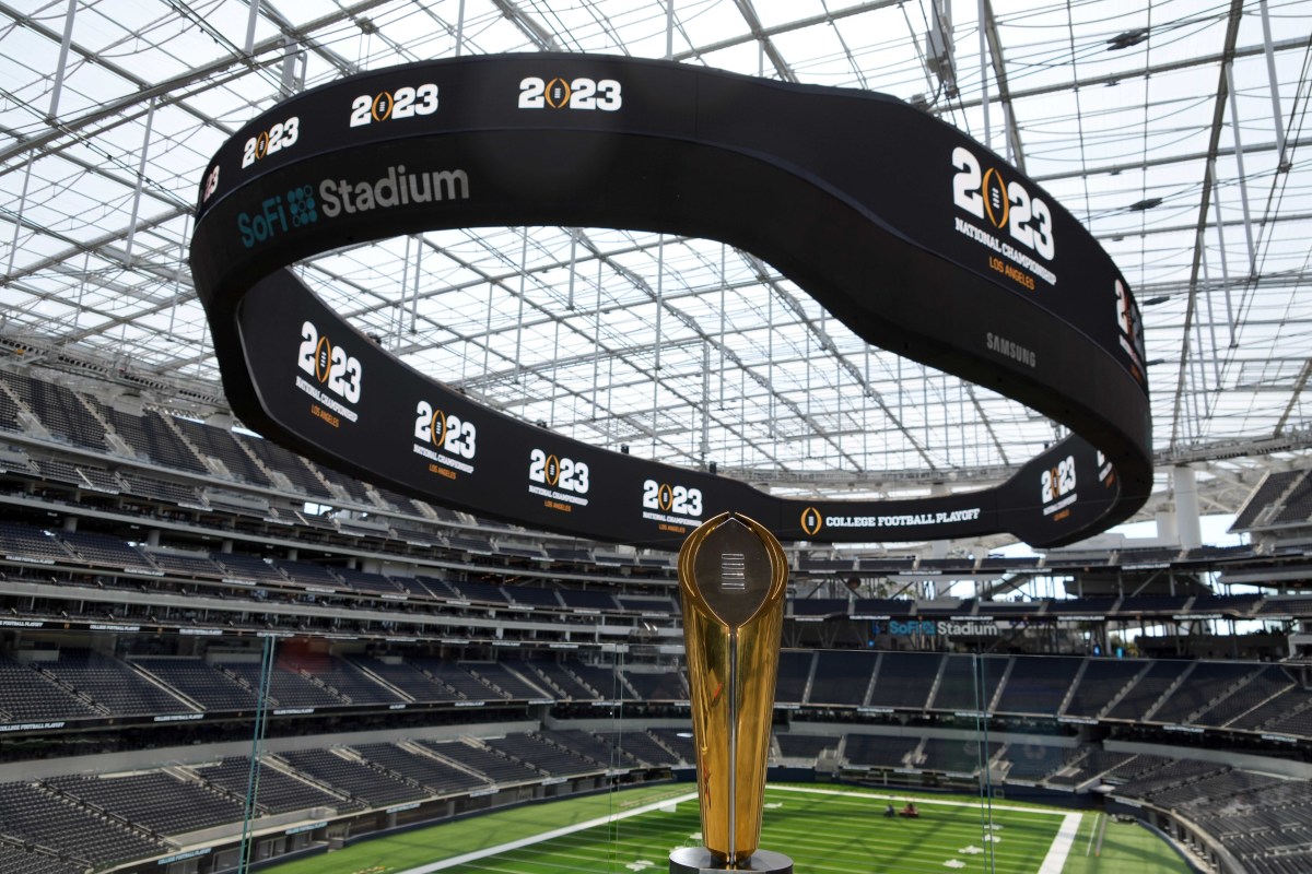 College Football Playoffs Trophy