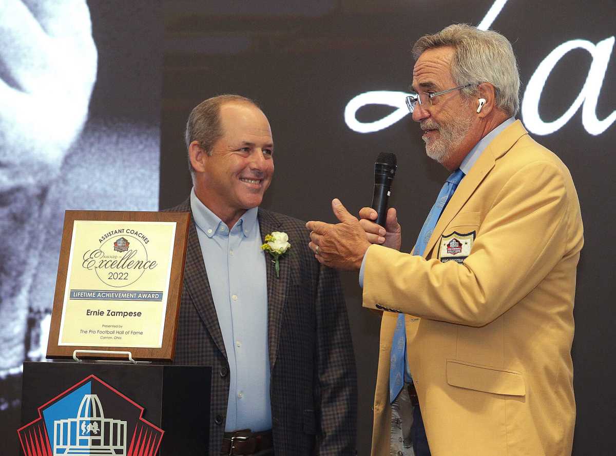 Ernie Zampese and Dan Fouts
