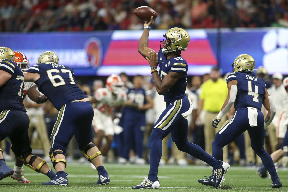 Georgia Tech quarterback Jeff Sims
