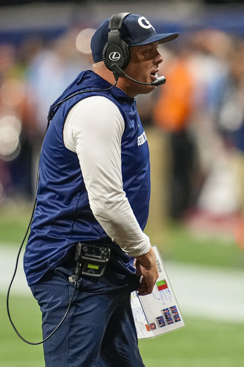 Georgia Tech head coach Geoff Collins