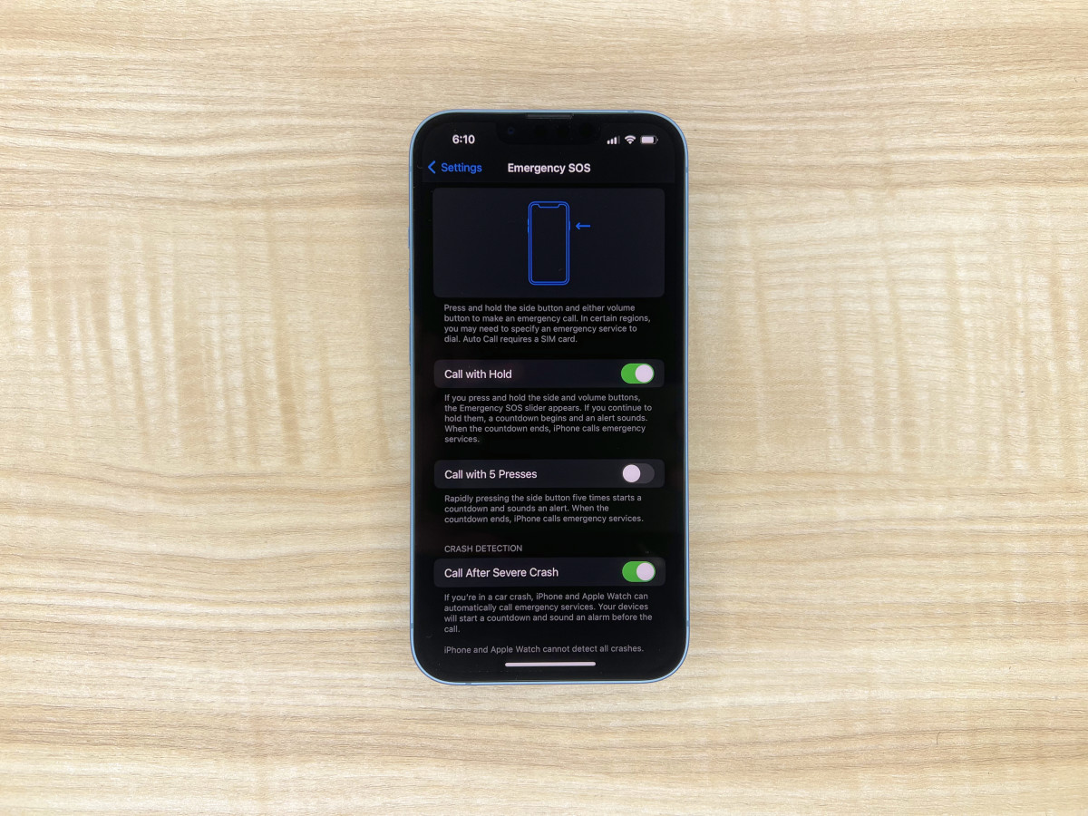10-iphone 14 review, blue