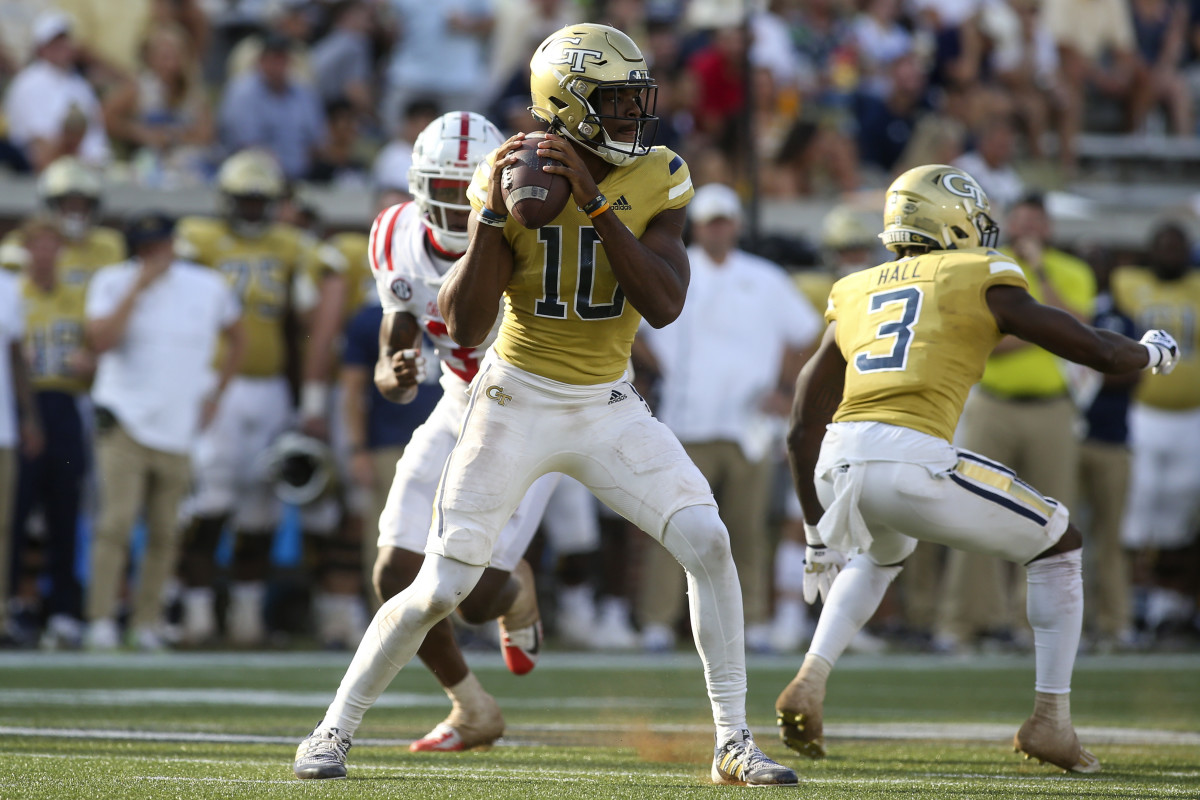 Georgia Tech Quarterback Jeff Sims