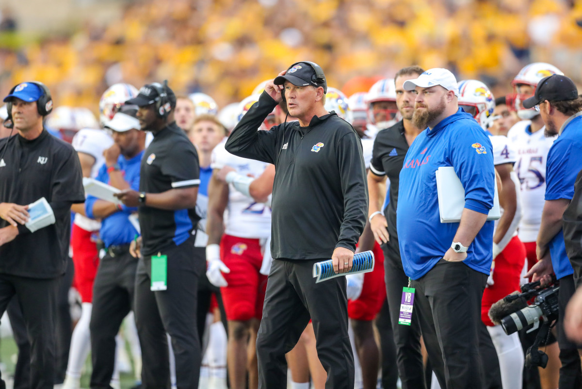 Kansas Head Coach Lance Leipold