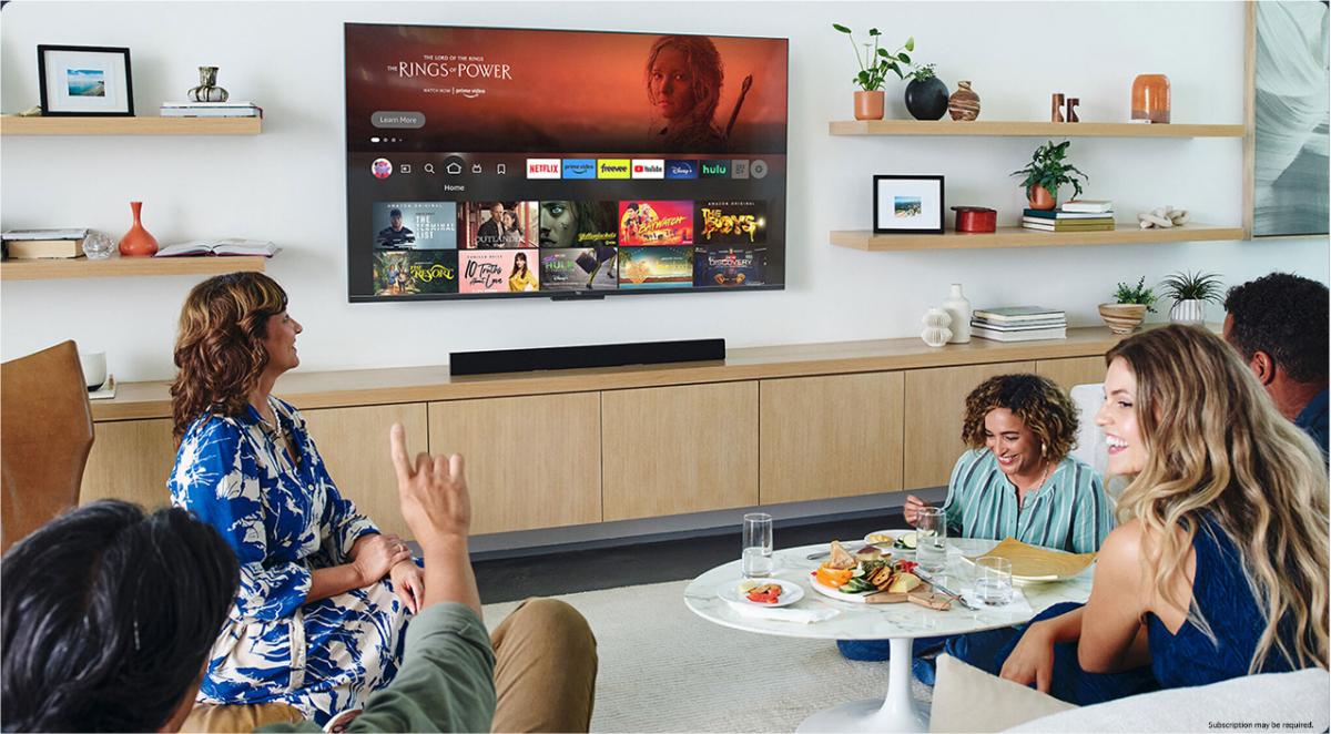 Fire TV Omni QLED Series Lifestyle