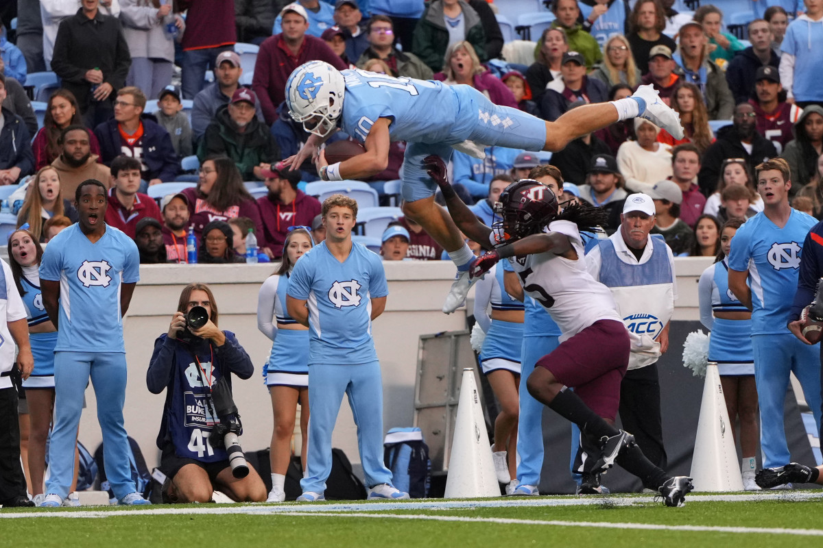 North Carolina Quarterback Drake Maye
