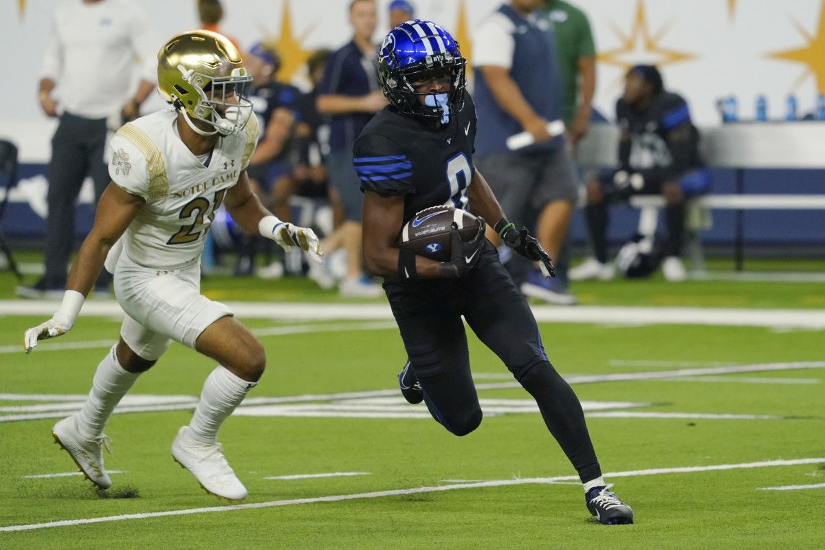 BYU vs Notre Dame Kody Epps