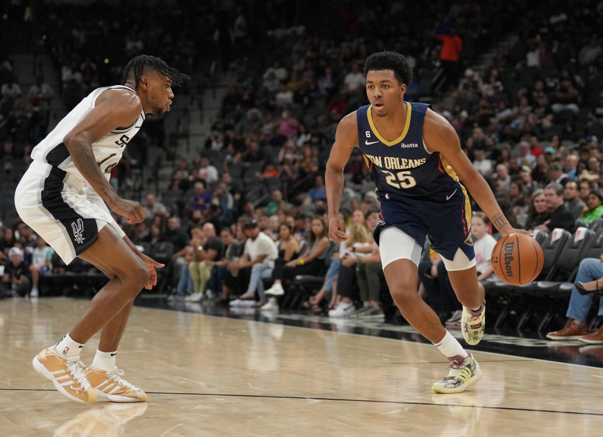 New Orleans Pelicans guard Trey Murphy III