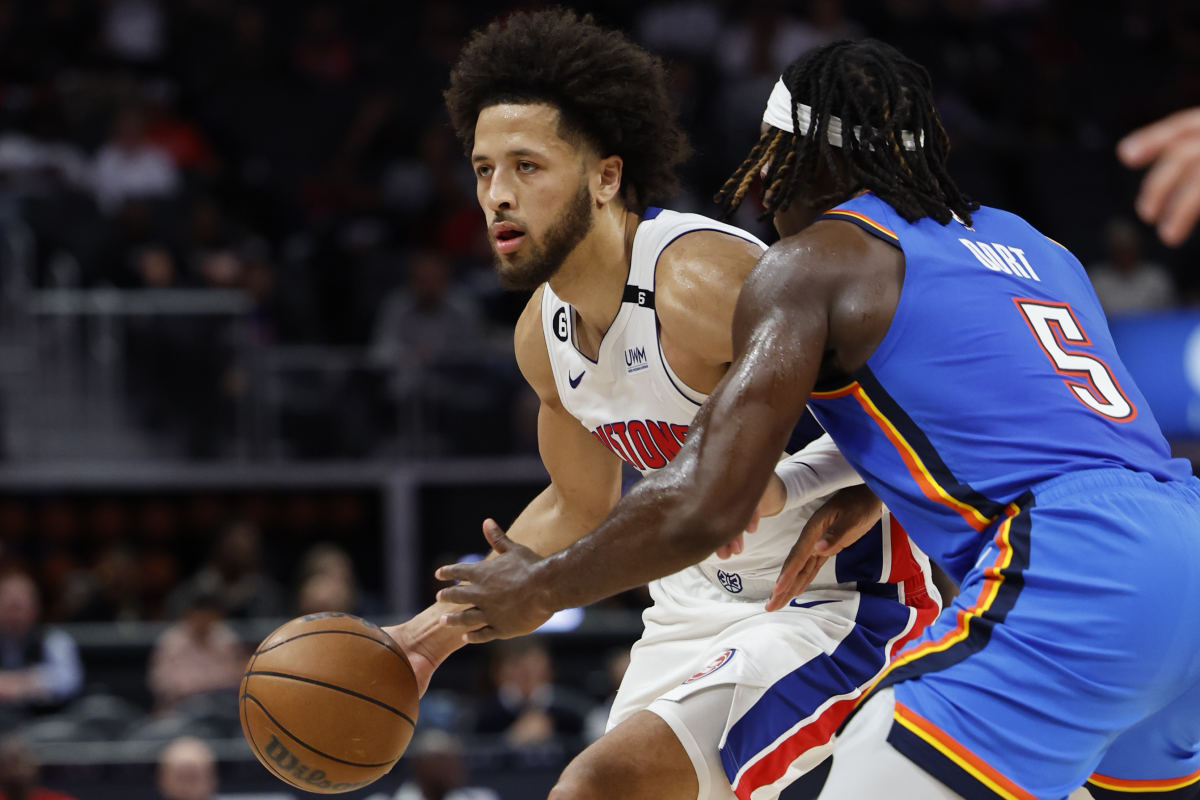 Cade Cunningham, Lu Dort, Detroit Pistons