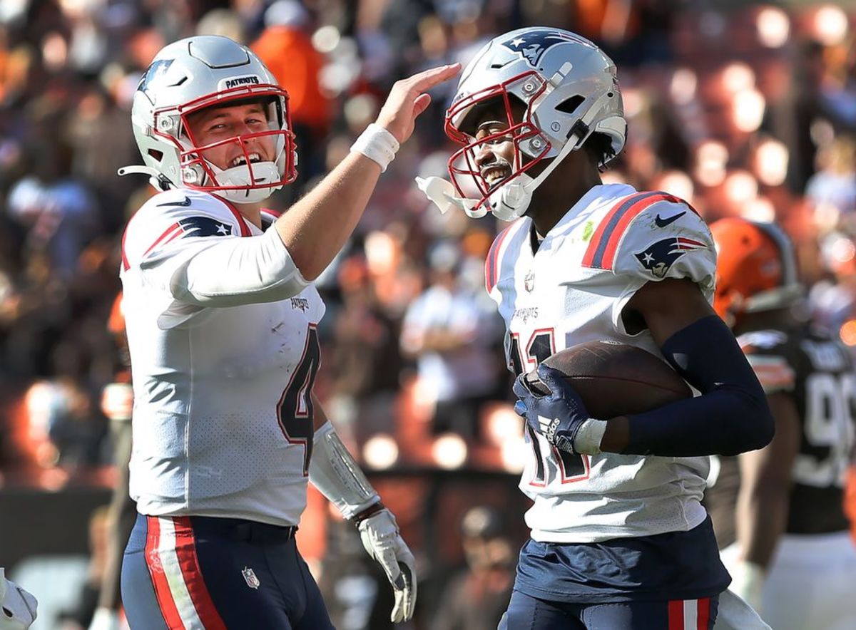 Tyquan Thornton has been one of many disappointing receivers for the Patriots.
